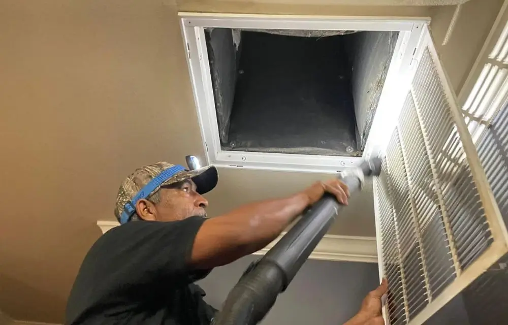 How do I clean my AC ducts at home ?