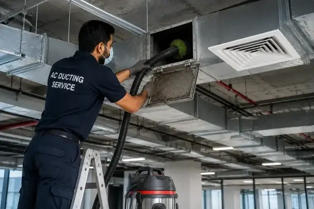Professional AC Ducting Service in Dubai | AC Duct Fixing