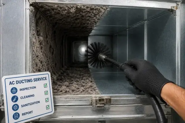 Professional AC Ducting Service in Dubai | AC Duct Fixing