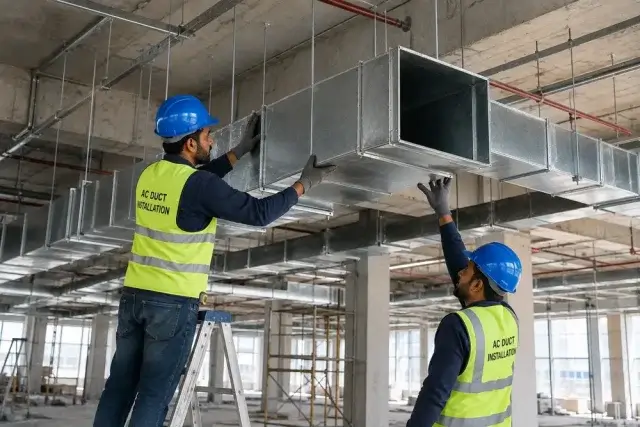 AC Duct Installation Dubai: Cost & Process | AC Duct Fixing