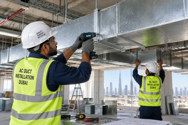 AC Duct Installation Dubai: Cost & Process | AC Duct Fixing