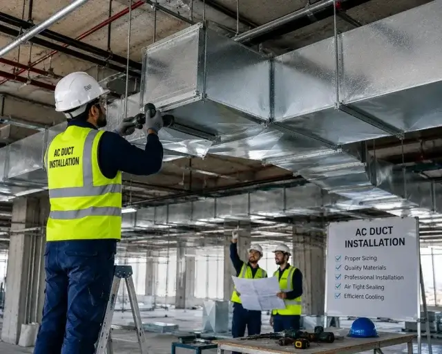 Best AC Duct Installation Company in Dubai | AC Duct Fixing