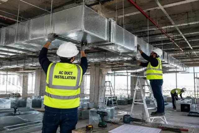 Best AC Duct Installation Company in Dubai | AC Duct Fixing