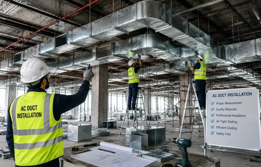 Choosing the Right AC Duct Installation Company in Dubai