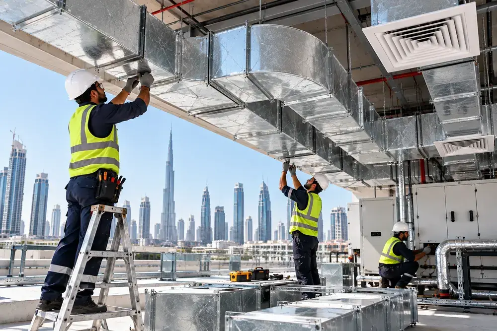 AC Duct Work Dubai: Green Building & Energy Standards