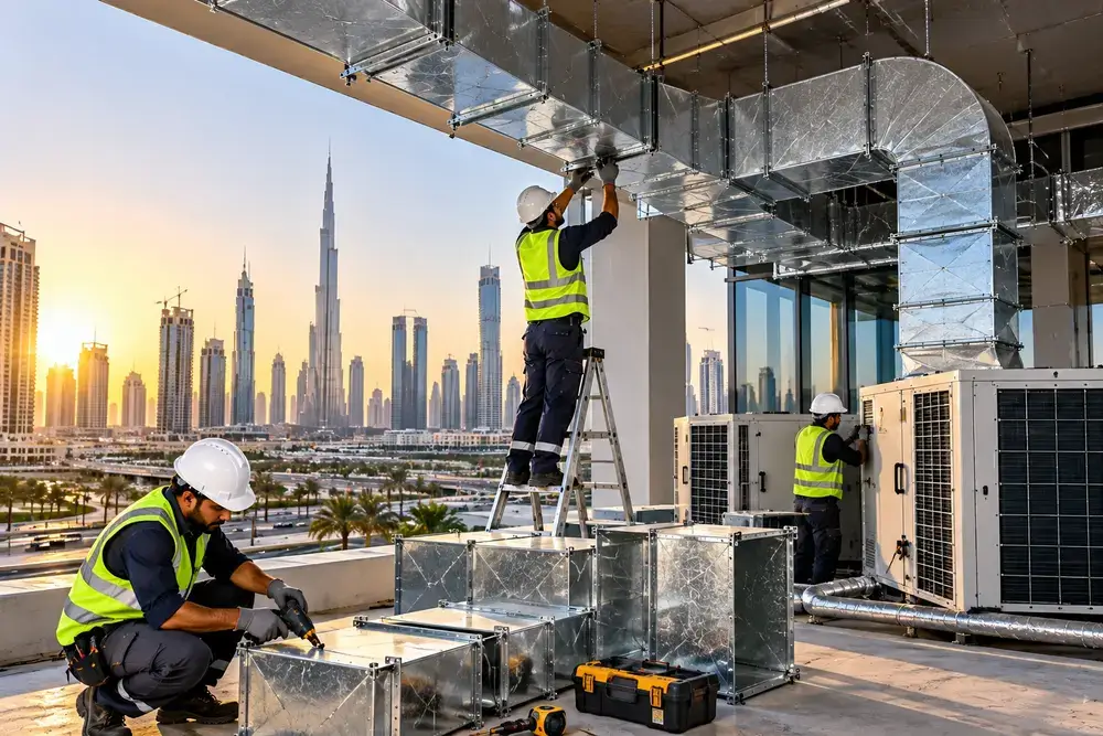 AC Duct Work Dubai: Green Building & Energy Standards